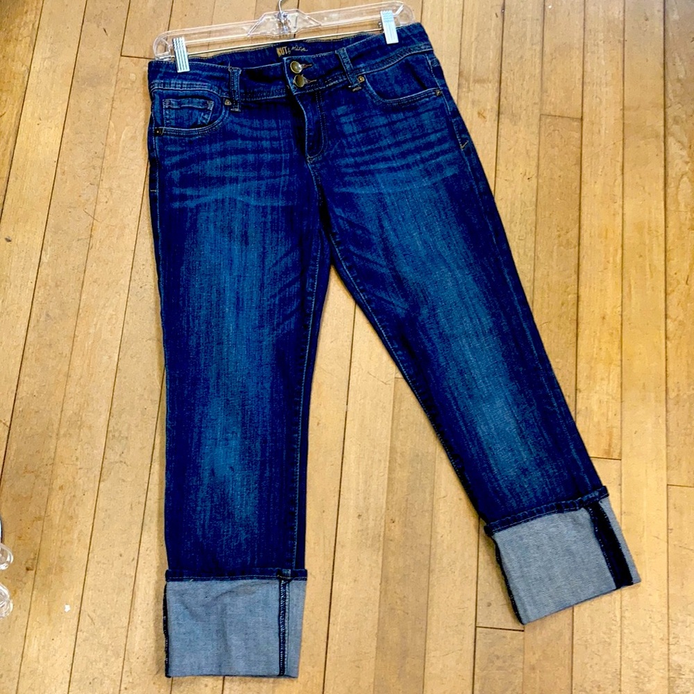 KUT 5 pkt denim. 23” inseam plus 5” cuff